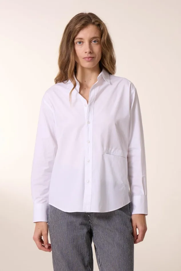 Shirts and Blouses Women Leon and Harper Cyrce Pln Shirt White