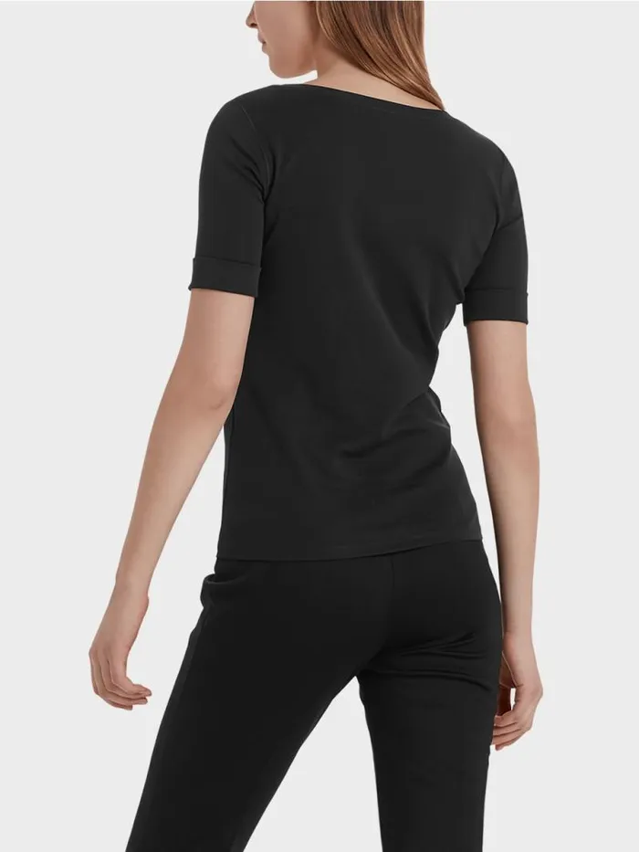 Shirts and Tops Damen Marc Cain Hochwertiges BasicShirt Black