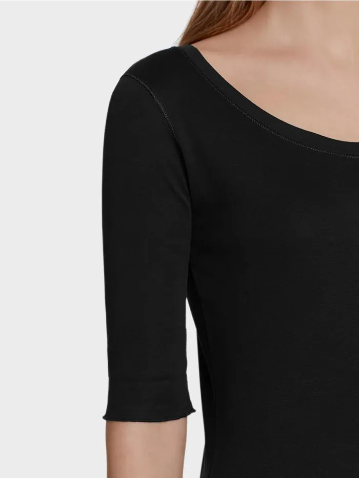 Shirts and Tops Damen Marc Cain Hochwertiges BasicShirt Black