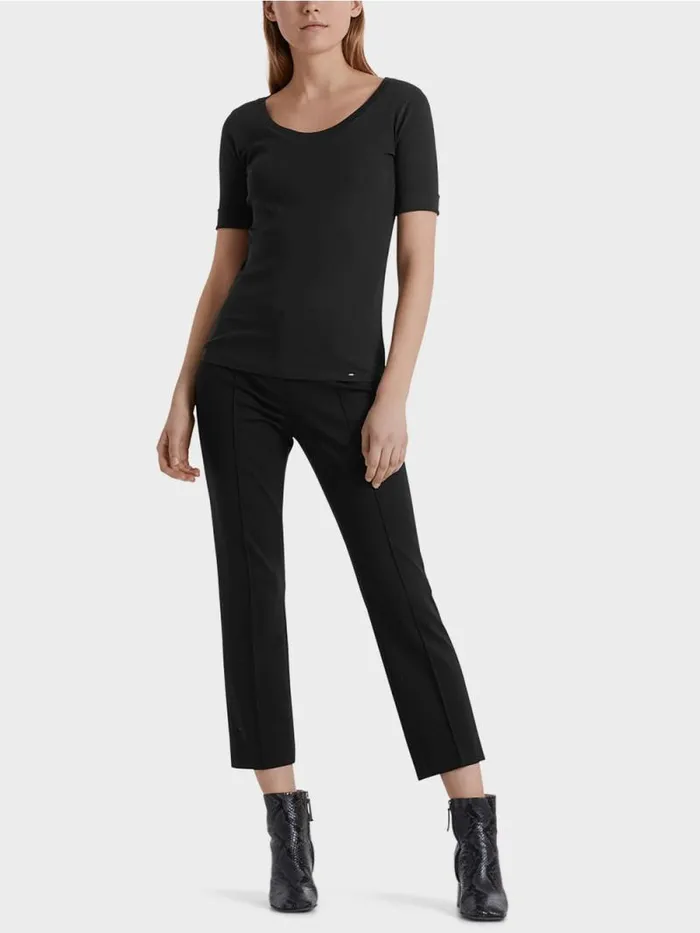 Shirts and Tops Damen Marc Cain Hochwertiges BasicShirt Black