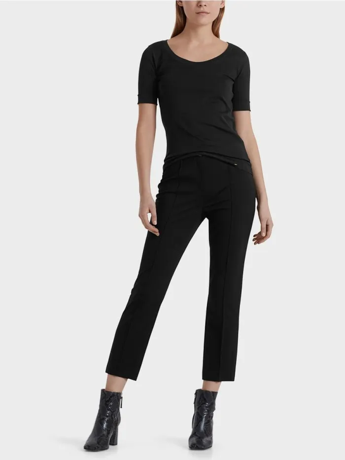 Shirts and Tops Damen Marc Cain Hochwertiges BasicShirt Black
