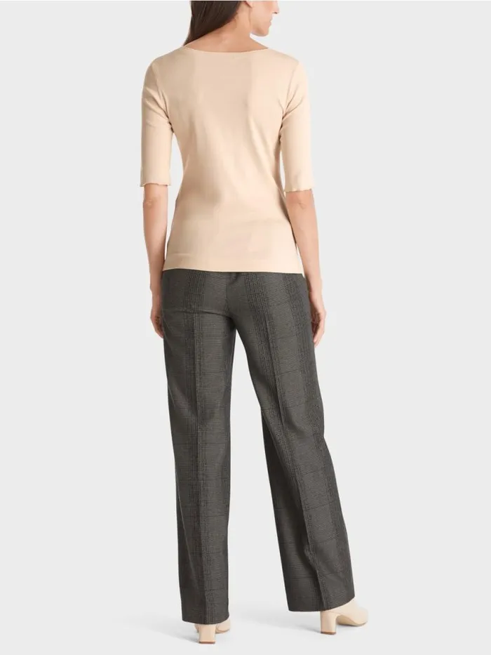 Shirts and Tops Damen Marc Cain TShirt Mit rmel Dark Cream