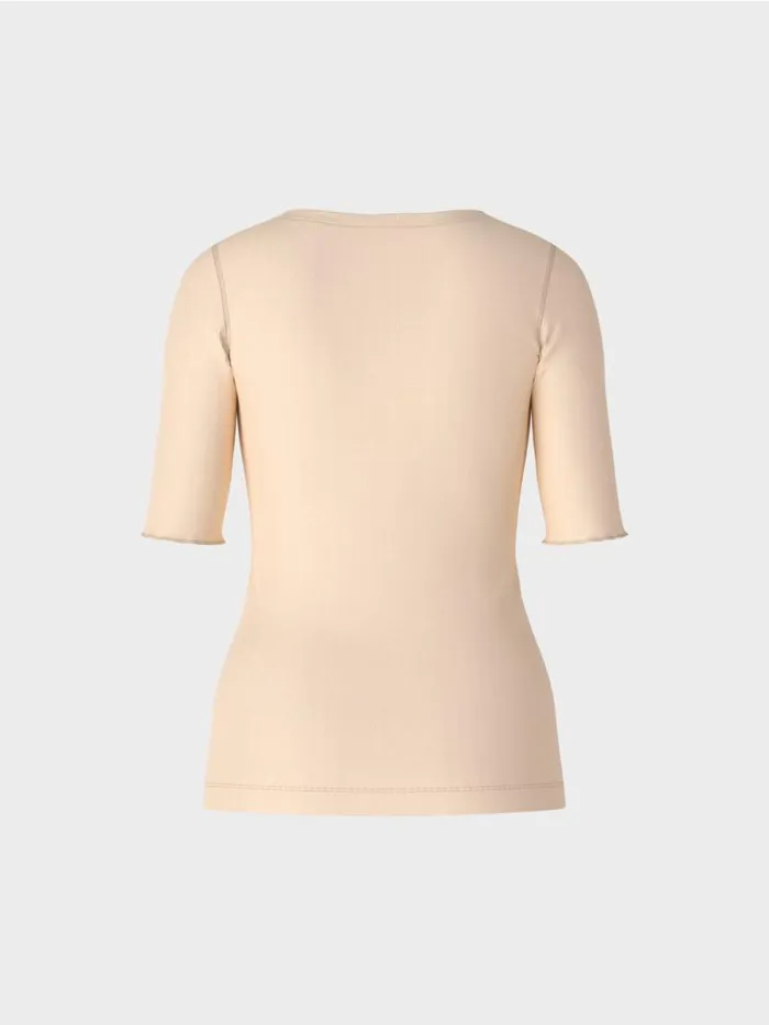 Shirts and Tops Damen Marc Cain TShirt Mit rmel Dark Cream