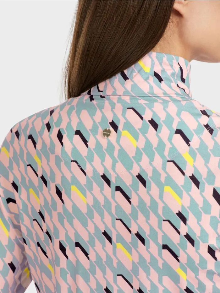 Shirts and Tops Damen Marc Cain TShirt Mit Rollkragen Dark Sky Blue