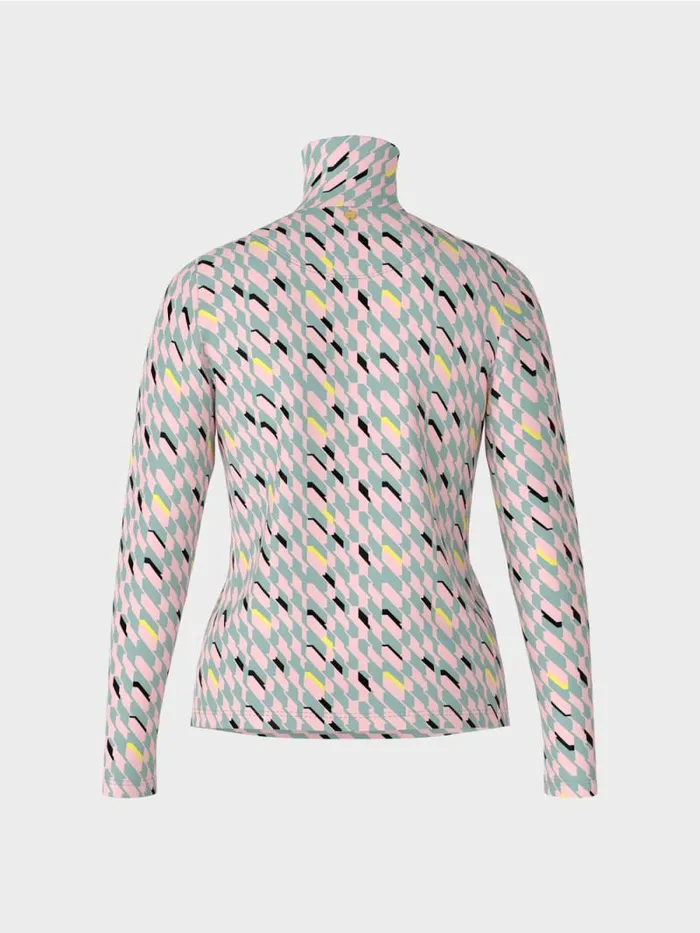 Shirts and Tops Damen Marc Cain TShirt Mit Rollkragen Dark Sky Blue