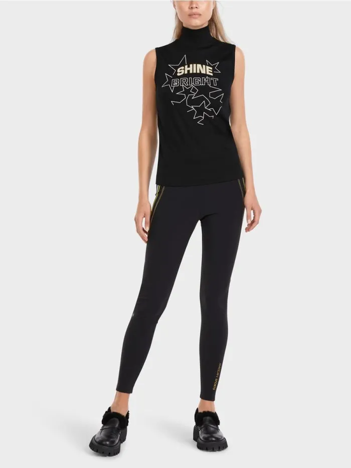 Shirts and Tops Damen Marc Cain Top Mit Print Black