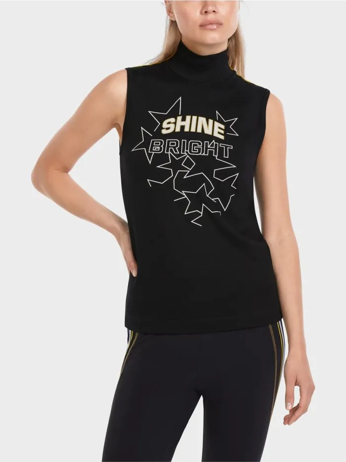 Shirts and Tops Damen Marc Cain Top Mit Print Black