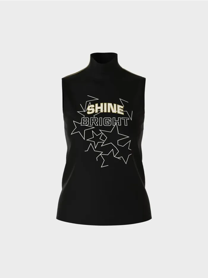 Shirts and Tops Damen Marc Cain Top Mit Print Black