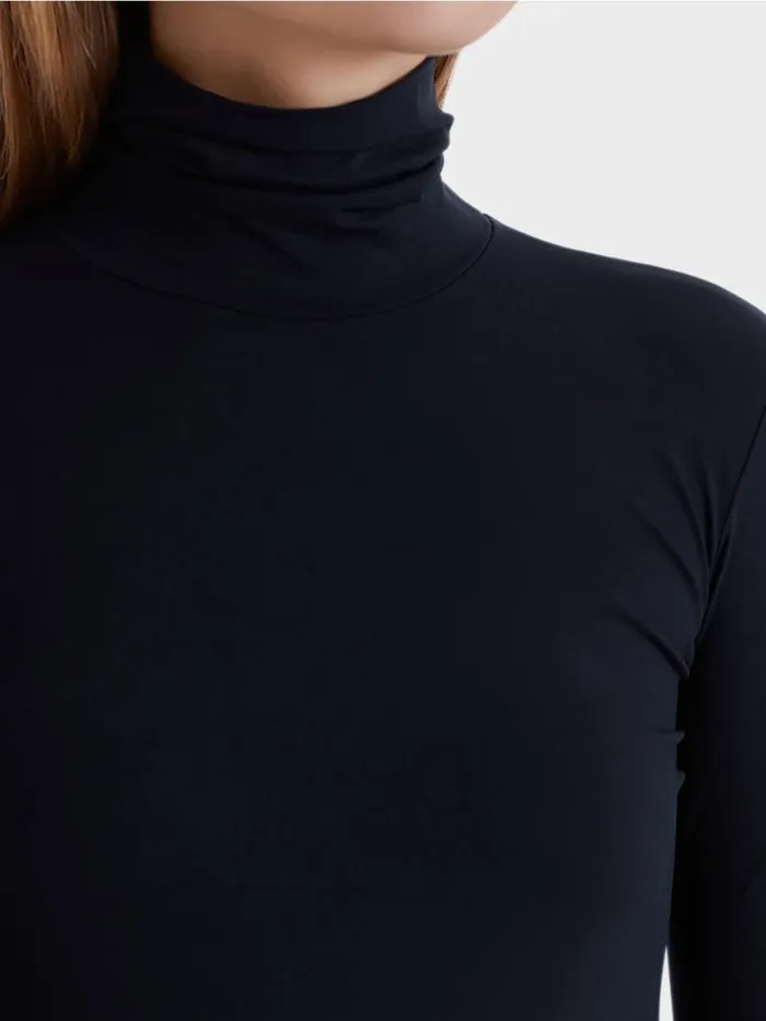 Shirts and Tops Damen Marc Cain Zarter Rollkragenpullover Midnight Blue