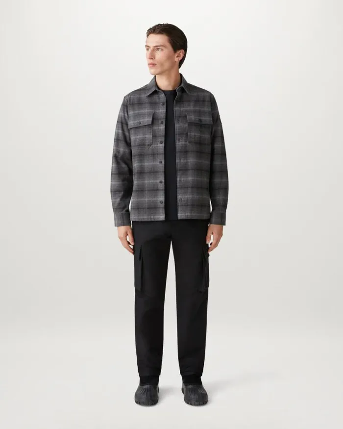 Shirts Men Belstaff Fallgate Shirt Dark Charcoal Shirts Men Belstaff Fallgate Shirt Dark Charcoal