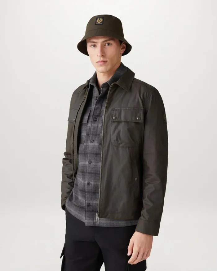 Shirts Men Belstaff Fallgate Shirt Dark Charcoal Shirts Men Belstaff Fallgate Shirt Dark Charcoal
