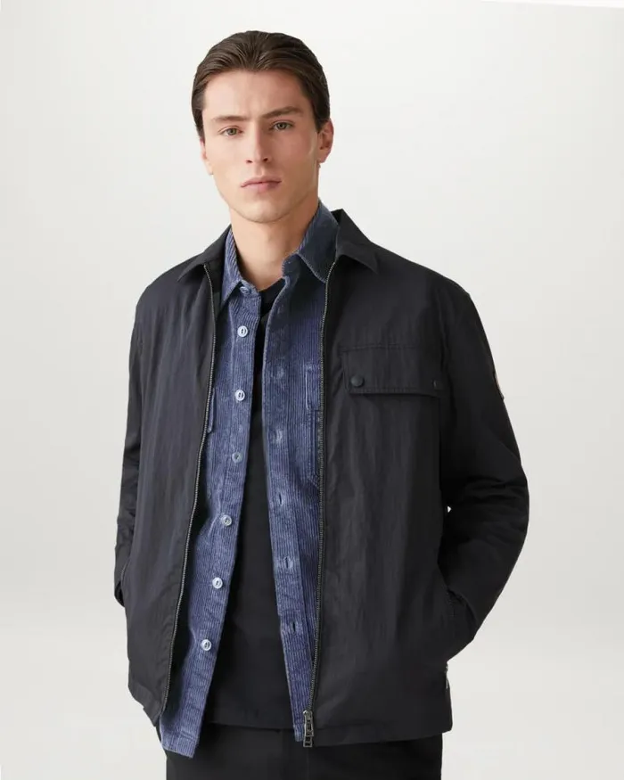 Shirts Men Belstaff Fallgate Shirt Dark Ink Shirts Men Belstaff Fallgate Shirt Dark Ink