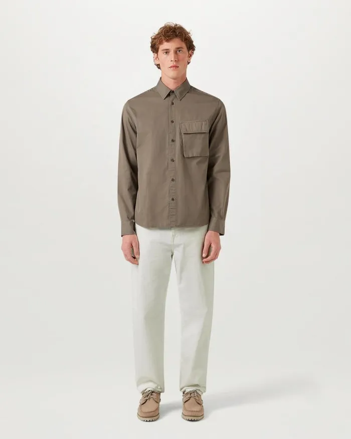 Shirts Men Belstaff Scale Shirt Surplus Green Shirts Men Belstaff Scale Shirt Surplus Green