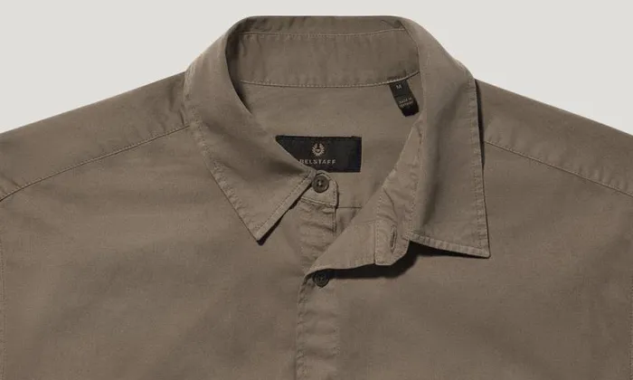 Shirts Men Belstaff Scale Shirt Surplus Green Shirts Men Belstaff Scale Shirt Surplus Green
