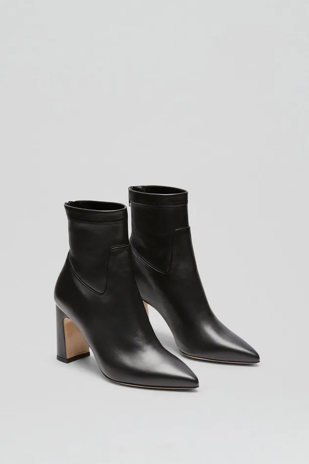Shoes Scanlan Theodore Women STRETCH ANKLE BOOT 85 BLACK