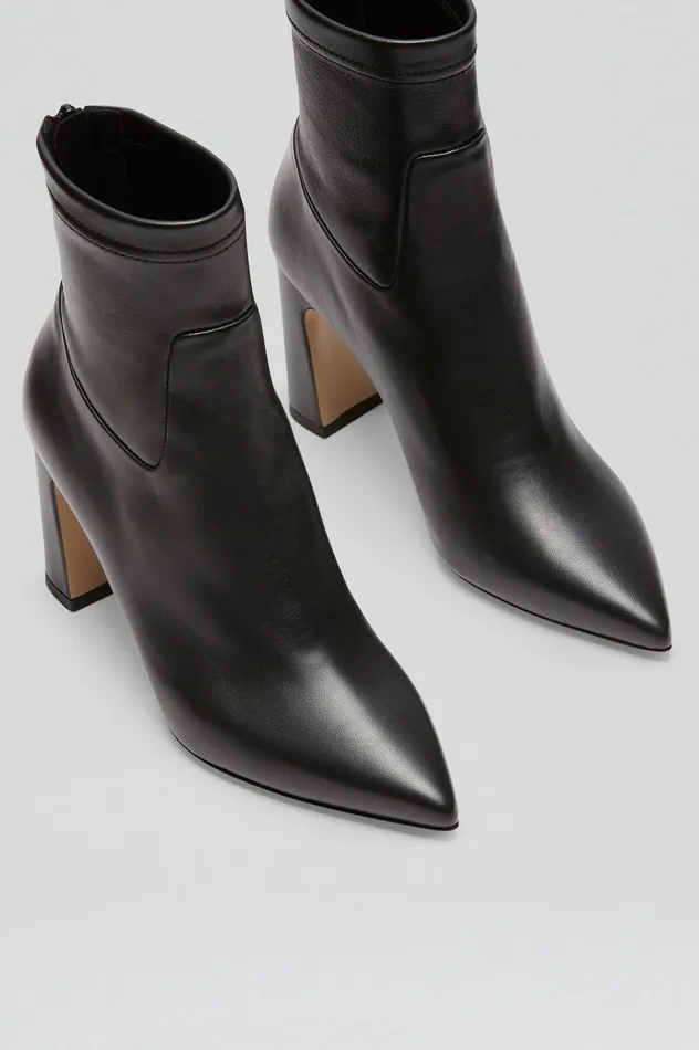 Shoes Scanlan Theodore Women STRETCH ANKLE BOOT 85 BLACK