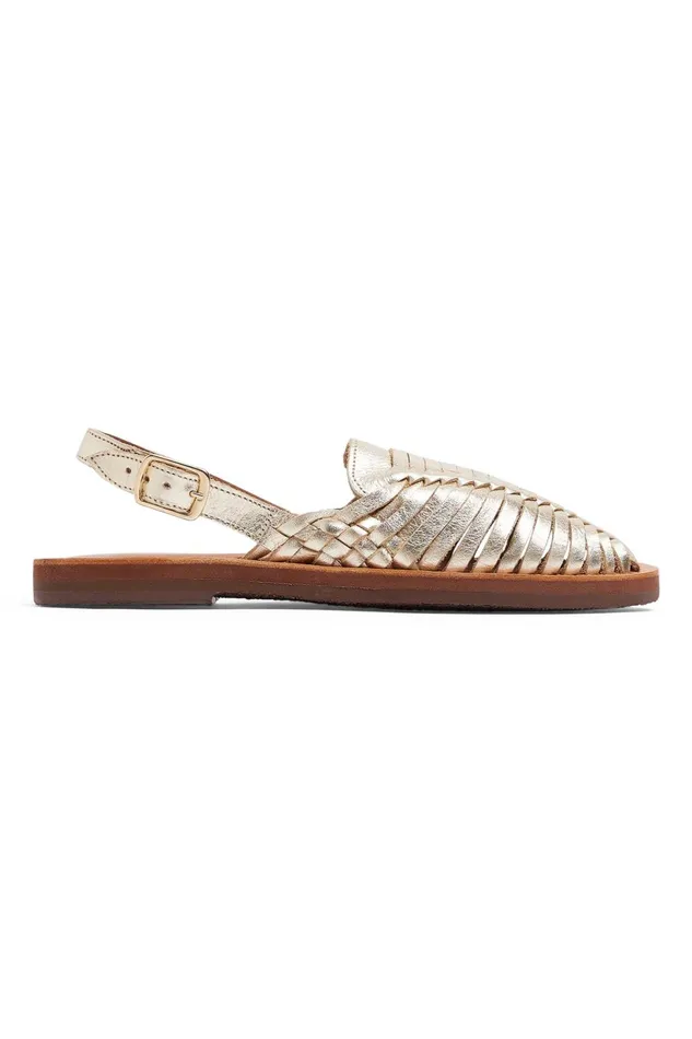 Shoes Women Leon and Harper Izamal P23 Sandals Gold