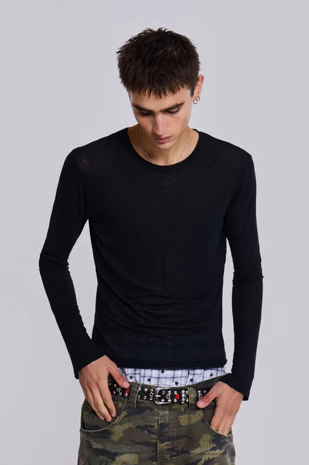 Shop Black Mist Long Sleeve Bestsellers Jaded London Men