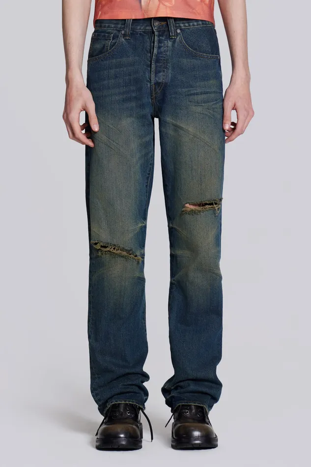 Shop Busted Scott Jeans Men Denim Jaded London