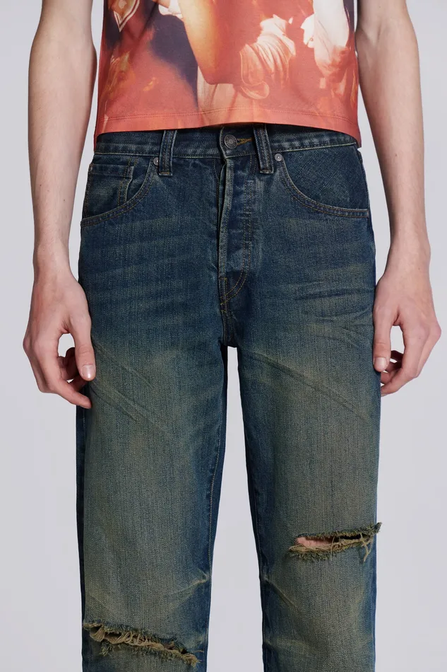 Shop Busted Scott Jeans Men Denim Jaded London