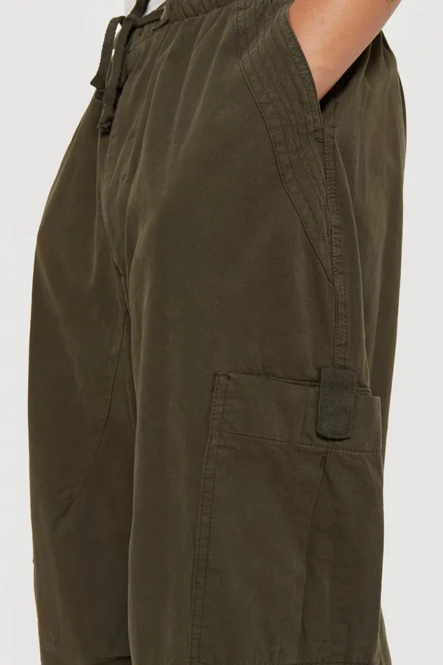 Shop Khaki Parachute Cargo Pants Bestsellers Jaded London Men