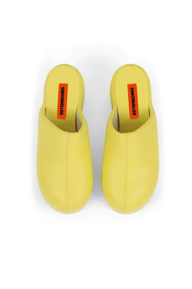 Shop Simon Miller BUBBLE CLOGS Bubble Clog Honey Glaze