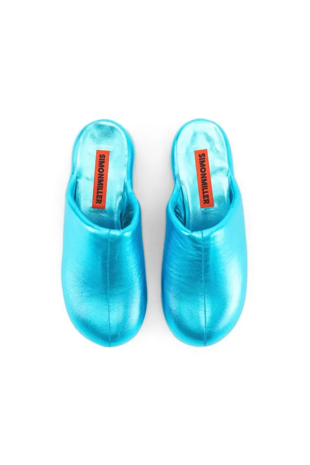 Shop Simon Miller BUBBLE CLOGS Platform Bubble Clog Boogie Blue