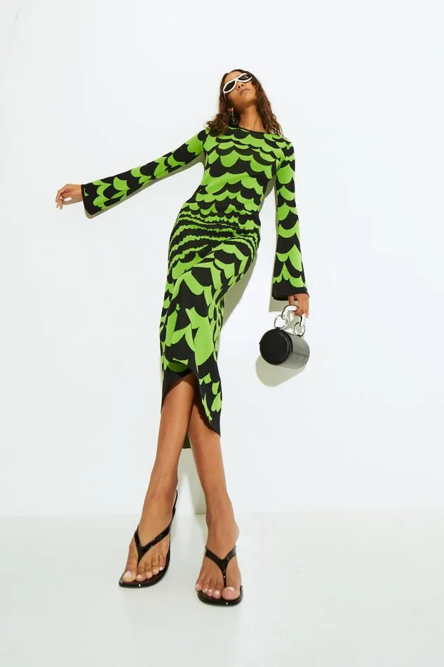 Shop Simon Miller DRESSES Knits By Axon Dress Happy Sheep