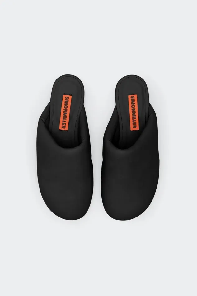 Shop Simon Miller SANDALS Bubble Slipper Black