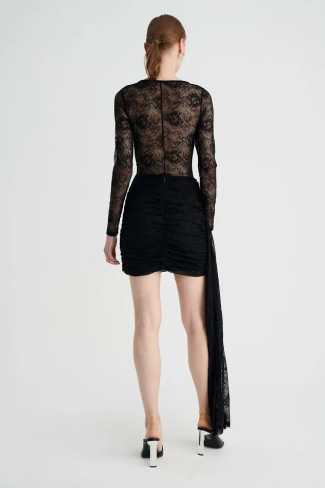 Shop SUBOO Matching Sets Gemini Long Sleeve Lace Bodysuit