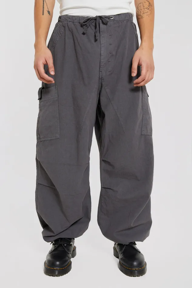 Shop Vintage Grey Parachute Cargo Pants Bestsellers Jaded London Men