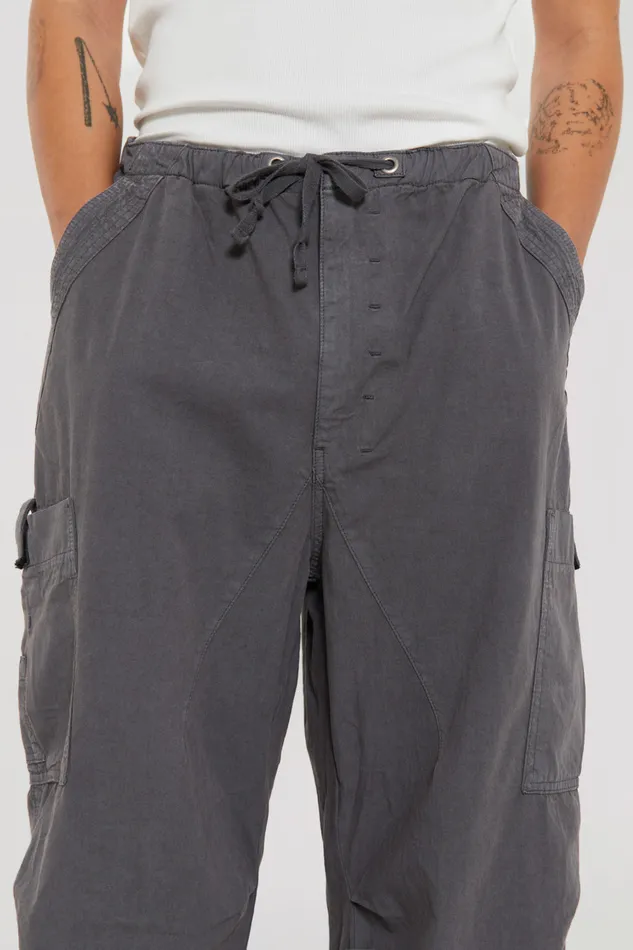 Shop Vintage Grey Parachute Cargo Pants Bestsellers Jaded London Men