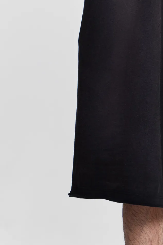 Shop Washed Black Monster Jogger Shorts Loungewear Jaded London Men