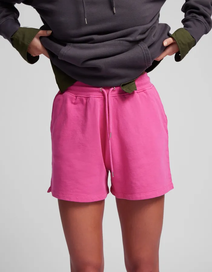 Shorts Colorfulstandard Women Women Organic Sweatshorts 8211 Lemon Yellow