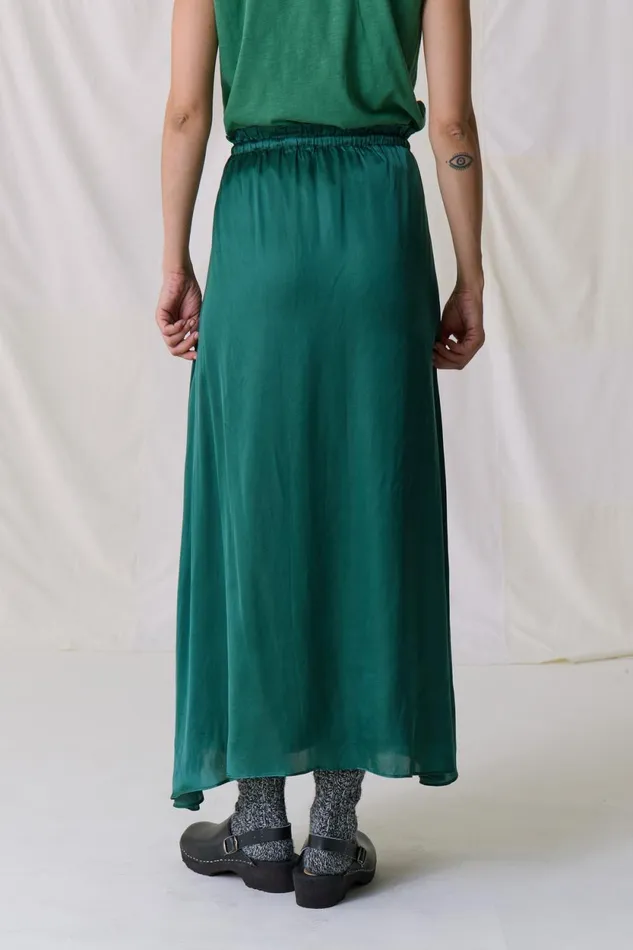 Skirts and Shorts Women Leon and Harper Juliette Plain Skirt Emerald
