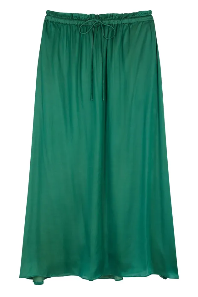 Skirts and Shorts Women Leon and Harper Juliette Plain Skirt Emerald