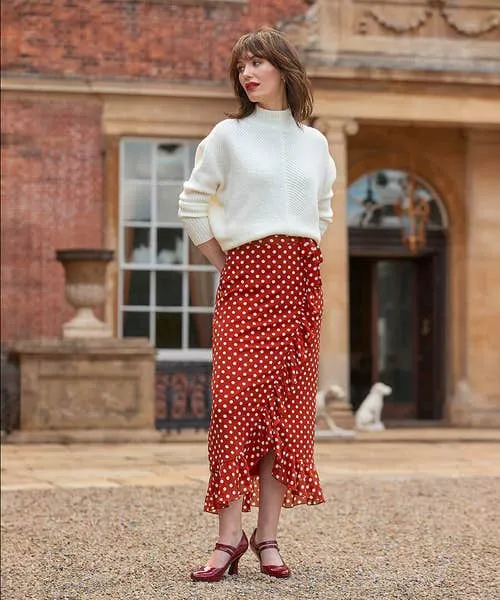 Skirts Crossing The Road Skirt Red Joebrowns Apparel