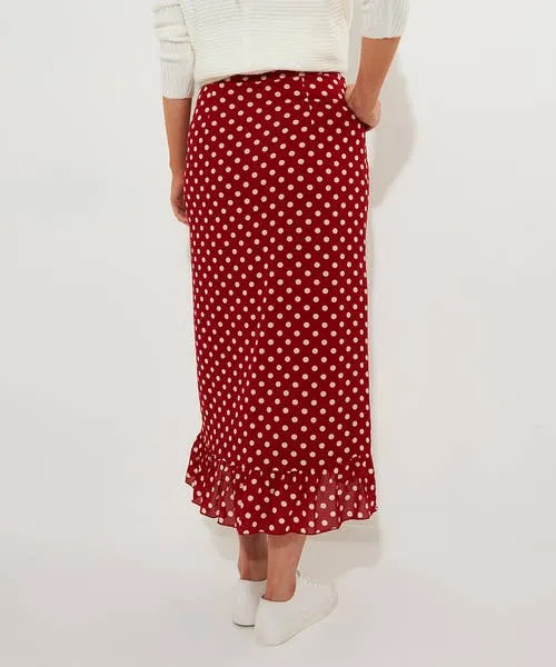 Skirts Crossing The Road Skirt Red Joebrowns Apparel