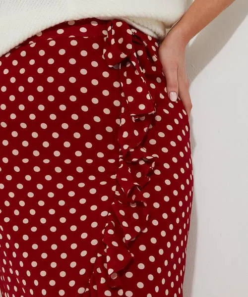 Skirts Crossing The Road Skirt Red Joebrowns Apparel