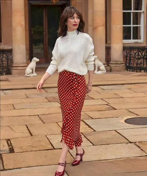 Skirts Crossing The Road Skirt Red Joebrowns Apparel