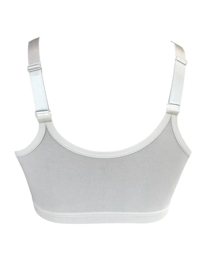 Soma AnaOno Pocketed Front Closure Post Surgery Bra Ivory Women Bras