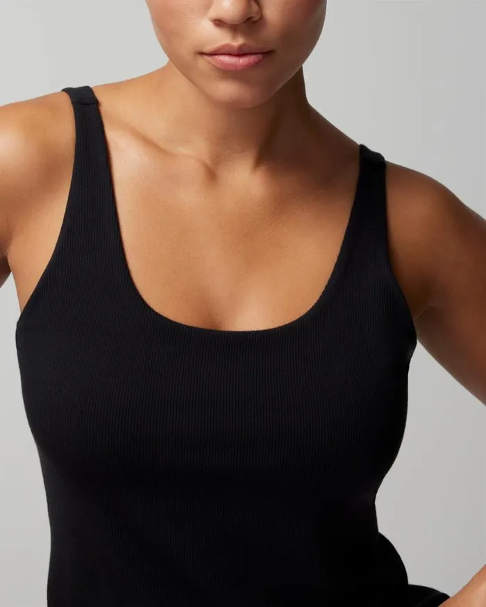 Soma Body Ribbed Bra Cami Polar Night Women Tops and Bodysuits