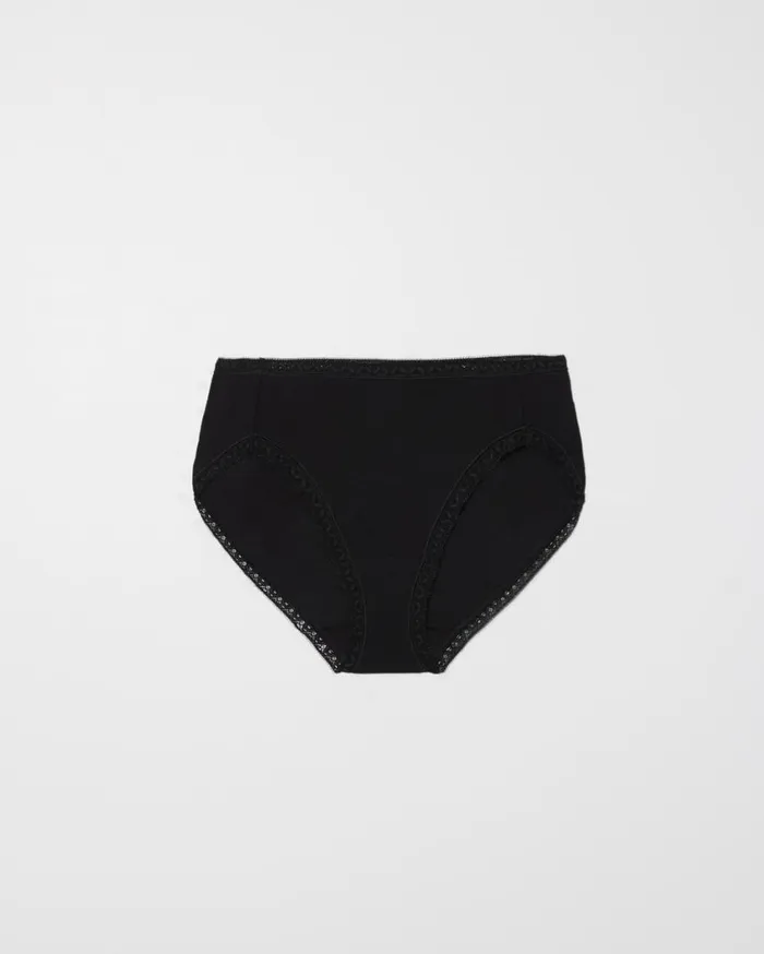 Soma Cotton Modal HighLeg Brief Gray Ink Women Panties