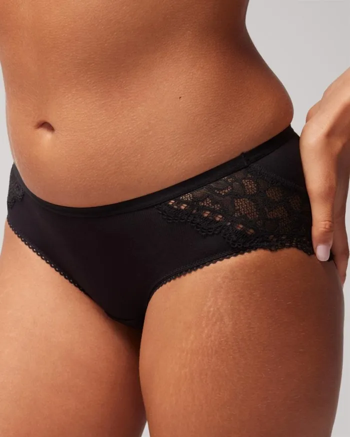 Soma Embraceable Enchanting Lace Hipster Sketchbook Flora Mini Dh Women Lingerie