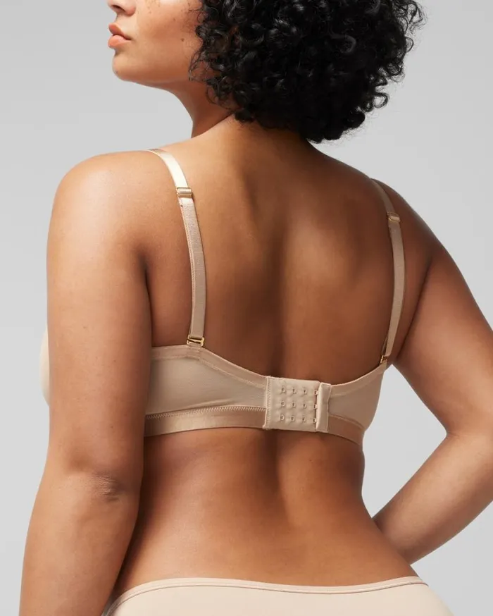 Soma Lightly Lined Perfect Coverage Bra Warm Amber Women Bras