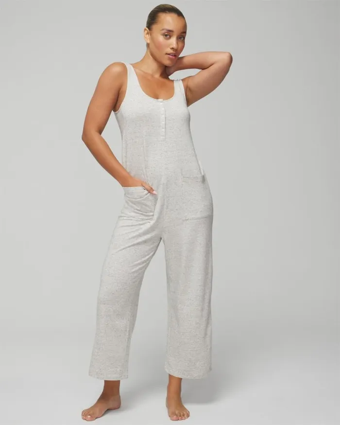 Soma Most Loved Cotton Jumpsuit Heather Agate Women Matching Sets and Separates