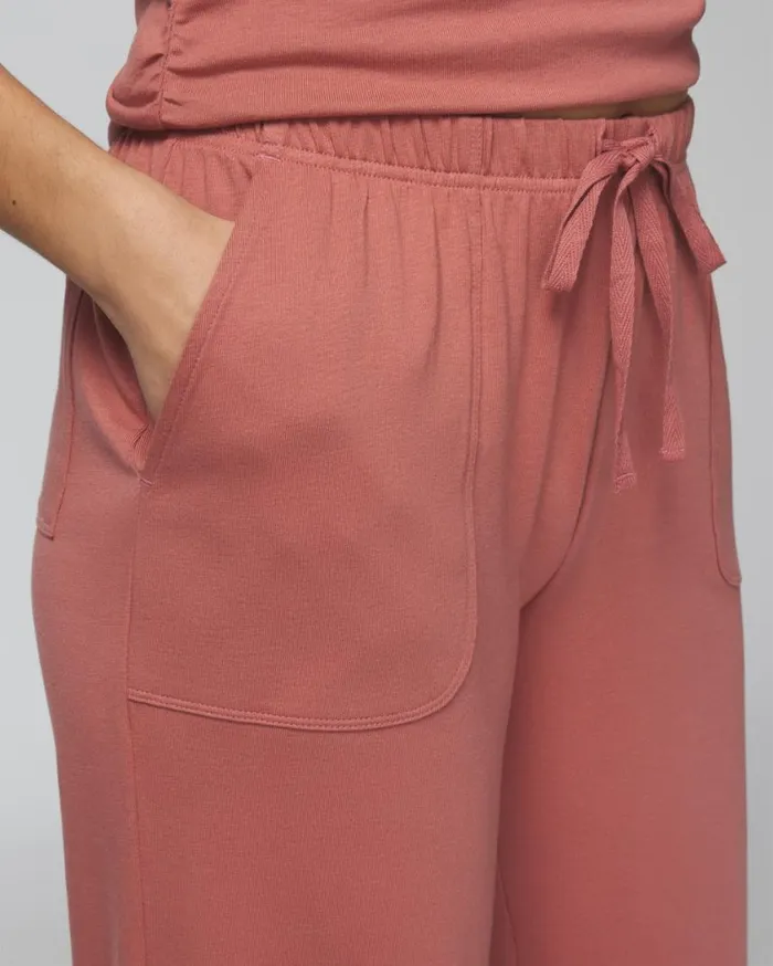 Soma Most Loved Cotton Pants Clay Rose Women Matching Sets and Separates