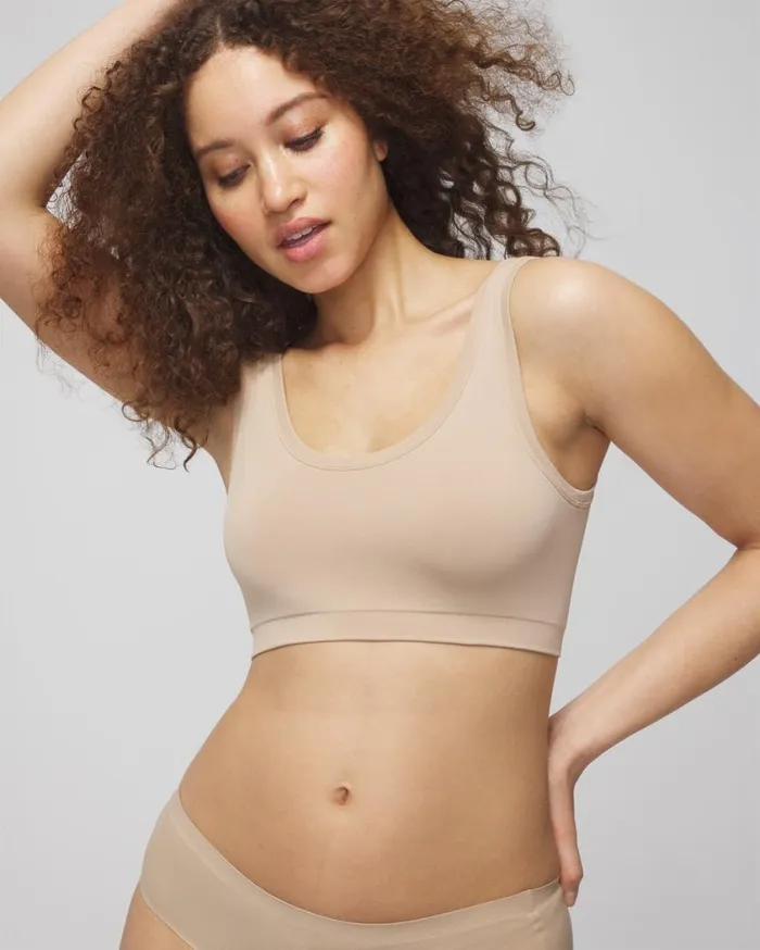 Soma Seamless 2 Pack Bralette Blackwarm Amber Women Bras