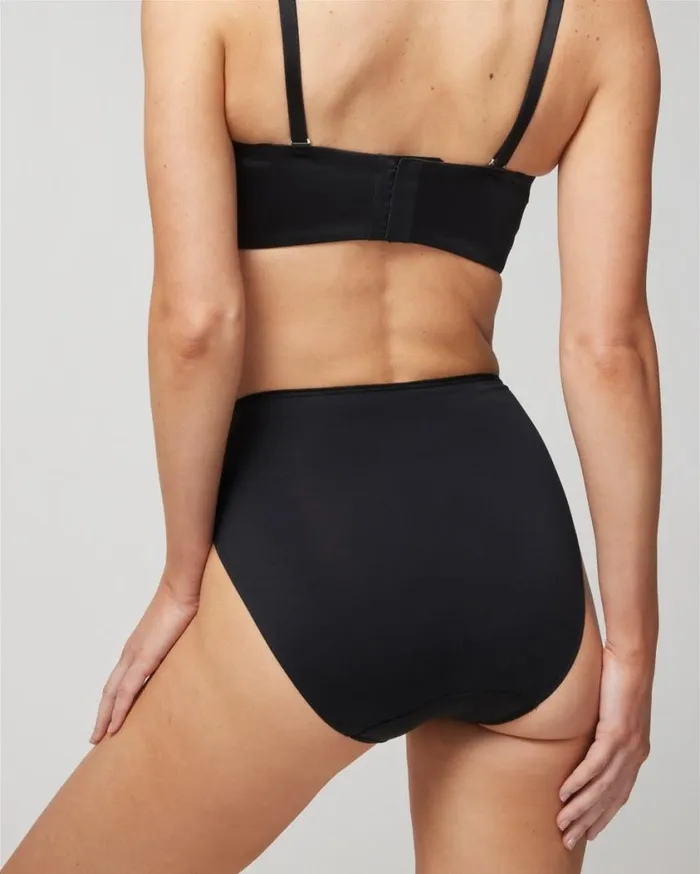 Soma Vanishing Tummy HighLeg Brief With Lace French Mauve Women Panties