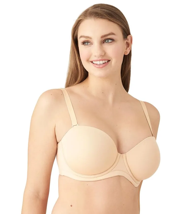 Soma Wacoal Red Carpet Full Figure Strapless Bra Nude Women Bras